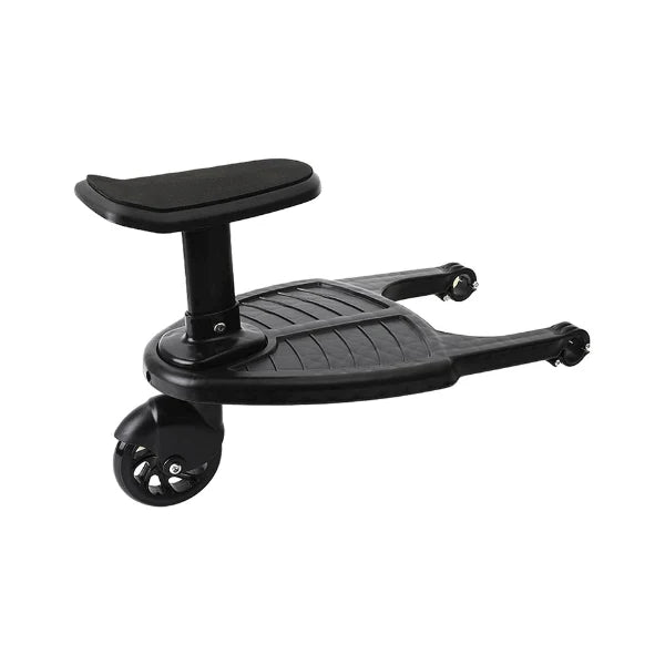 Marche Pied Poussette Enfant 25kg Siège Intégré PP Solide 2-7 Ans 3 Coloris – TrioNest™