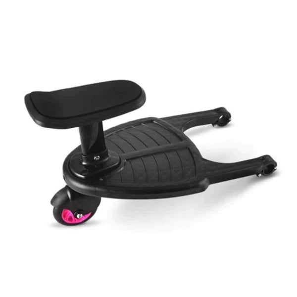 Marche Pied Poussette Enfant 25kg Siège Intégré PP Solide 2-7 Ans 3 Coloris – TrioNest™
