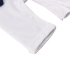 Marinère Bébé 100% Coton Motif Ancre Chapeau Assorti Boutons-Pression – TrioNest™