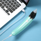 Mouche Bébé Électrique – 5 Niveaux d'Aspiration, Silicone FDA, Silencieux, 0-6 Ans, Compact 20cm | TrioNest™