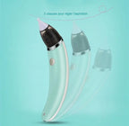 Mouche Bébé Électrique – 5 Niveaux d'Aspiration, Silicone FDA, Silencieux, 0-6 Ans, Compact 20cm | TrioNest™