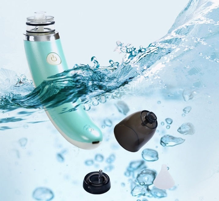 Mouche Bébé Électrique – 5 Niveaux d'Aspiration, Silicone FDA, Silencieux, 0-6 Ans, Compact 20cm | TrioNest™