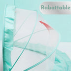 Moustiquaire Lit Bébé Maille Serrée Face Opaque Pliable 2 sec 6 Modèles – TrioNest™