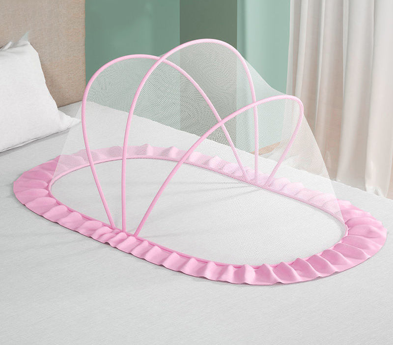 Moustiquaire Lit Bébé Maille Serrée Face Opaque Pliable 2 sec 6 Modèles – TrioNest™