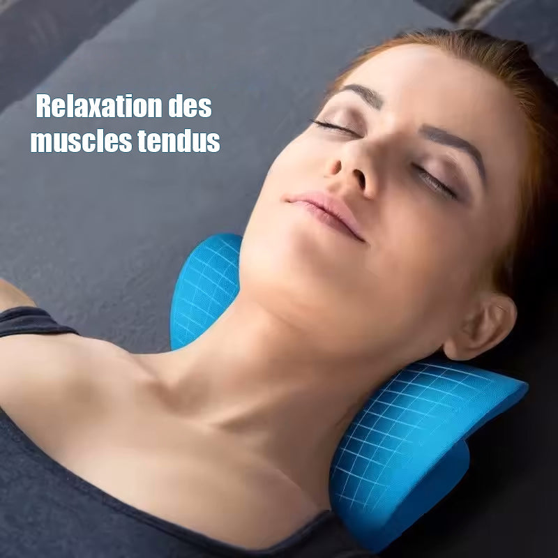 Coffret Bien-être Maman 3-en-1 – Brosse Bois, Oreiller Cervical, Anneaux Massage | TrioNest™