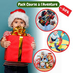 Pack Course à l'Aventure SPINMAX Voiture Téléguidée + CARLOOP Circuit – TrioNest™