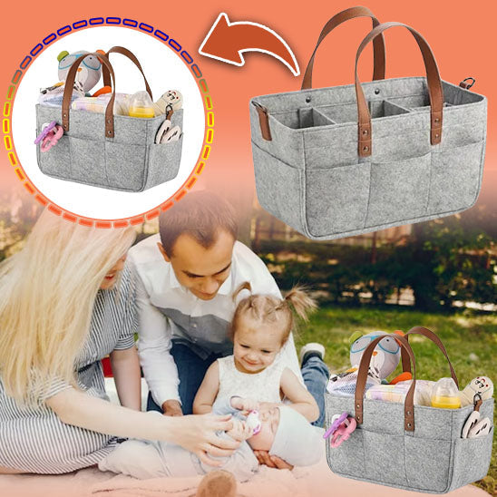 Pack Douceur Nomade Couverture Allaitement + Chauffe Biberon USB + Couverture Bébé + Panier – TrioNest™