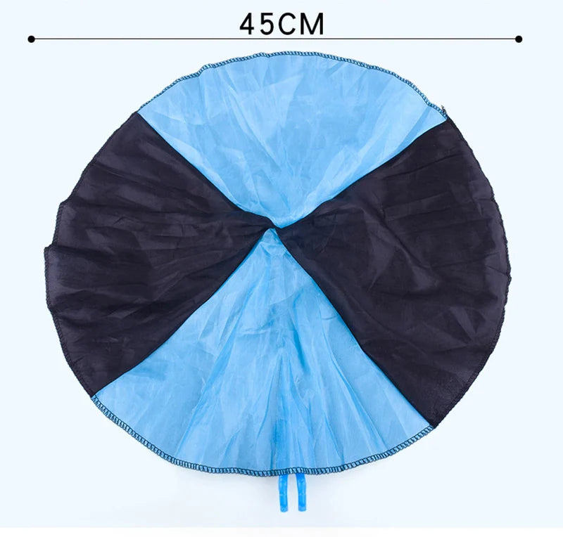Parachute à Lancer pour Enfants – Nylon Résistant, 48 cm, Motricité, Extérieur | TrioNest™