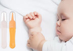 Pince de Nettoyage pour Bébé – Nez, Oreilles, Yeux & Nombril, Embout Rond, Plastique ABS, Couvercle Hygiénique | NasoCare by TrioNest™