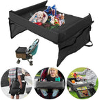 Plateau de Voyage Enfant Pliable – Tablette Voiture Siège Auto, Poussette & Train | TrioNest™