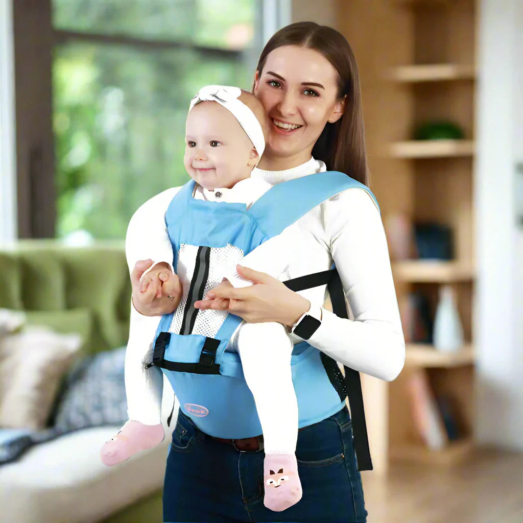 Porte-Bébé Sangle Support SupportNest – Ergonomique, Respirant, Coton, 20 kg+ | TrioNest™