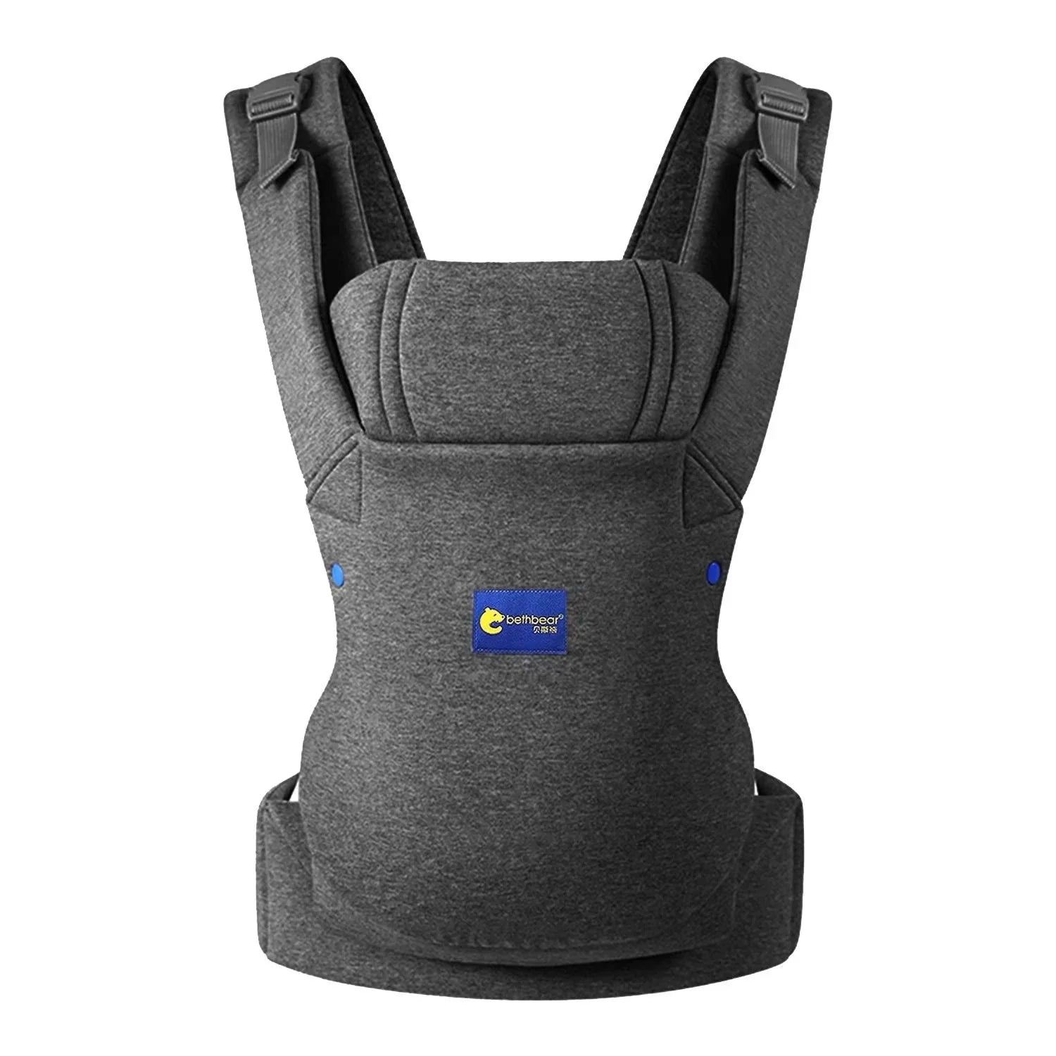 Porte-Bébé Nouveau-Né 3 en 1 Ergonomique | TrioNest™ – Positions Avant, Kangourou & Arrière, 0-36 Mois