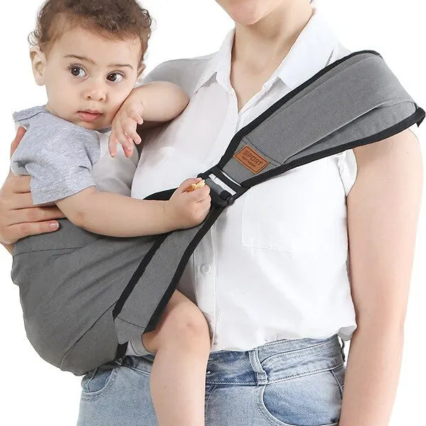 Porte-Bébé Universel UniHold – Sangle Ergonomique, Forme en U, Pliable, 10 kg, 0-2 Ans | TrioNest™