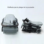 Porte-Gobelet pour Poussette | TrioNest™ – ABS Haute Qualité, Pince Amovible, Universel, 2 Modèles