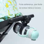Porte-Gobelet pour Poussette | TrioNest™ – ABS Haute Qualité, Pince Amovible, Universel, 2 Modèles