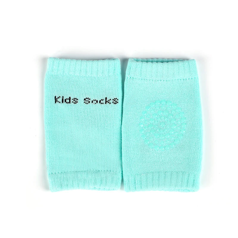 Genouillère Antidérapante Bébé TrioNest™ KNEEGUARD™ | Coton Doux, Protection Rampement, 18 Coloris | 0-2 Ans