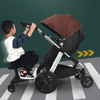 Adaptateur Universel Poussette 2e Enfant – Marchette, Siège & Planche Debout, Jusqu'à 25 kg | TrioNest™