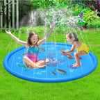 Tapis Jet d’Eau pour Enfants TrioNest™ | 170 cm | Motifs Animaux | Jeu d’Été Extérieur