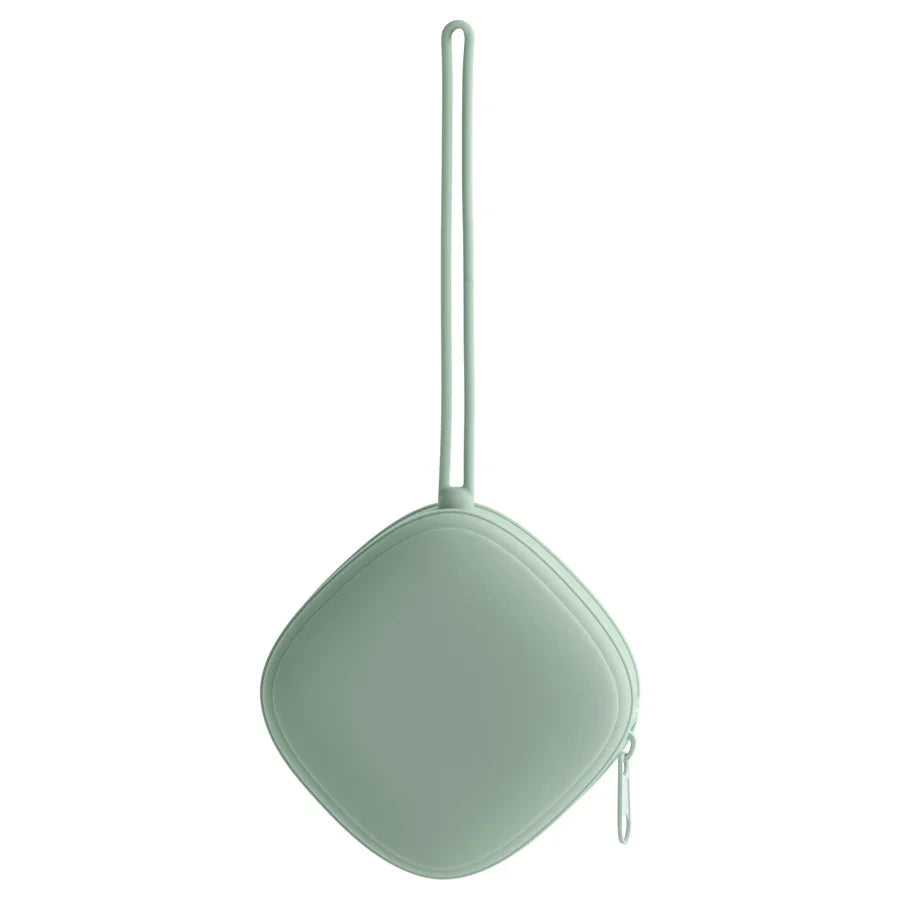 Porte-Tétine Fermeture Éclair Bébé – Non Toxique, Étanche, Recyclable, Multicolore | TrioNest™