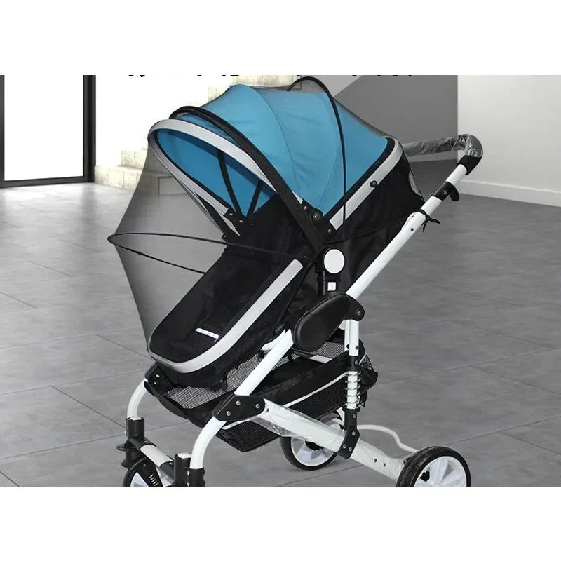 Moustiquaire Universelle Poussette – Protection Intégrale Insectes, Couverture Complète Bébé 0-2 ans | TrioNest™