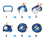Filet de But Football Pliant pour Enfants – Double Fonction, 5 Cibles, 110x80 cm | TrioNest™
