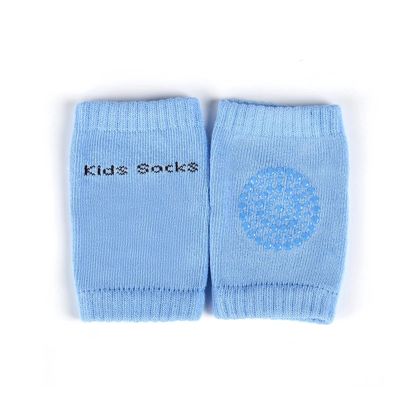 Genouillère Antidérapante Bébé TrioNest™ KNEEGUARD™ | Coton Doux, Protection Rampement, 18 Coloris | 0-2 Ans