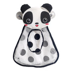 Sac de Rangement Jouets de Bain – Filet Maille, Ventouses, Séchage Rapide, Coton Ventilé, Anti-Bactéries | BathOrga by TrioNest™