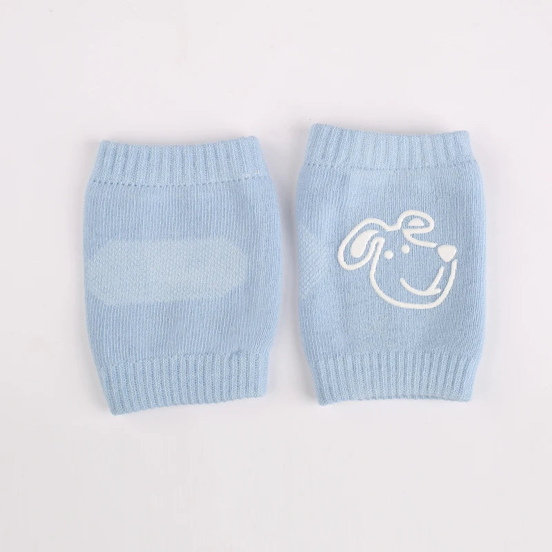 Genouillère Antidérapante Bébé TrioNest™ KNEEGUARD™ | Coton Doux, Protection Rampement, 18 Coloris | 0-2 Ans