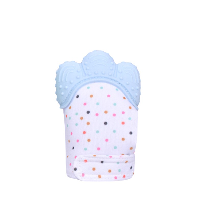 Gants de Dentition pour Bébé – Silicone Sans BPA, Velcro, Lavable Machine | TrioNest™