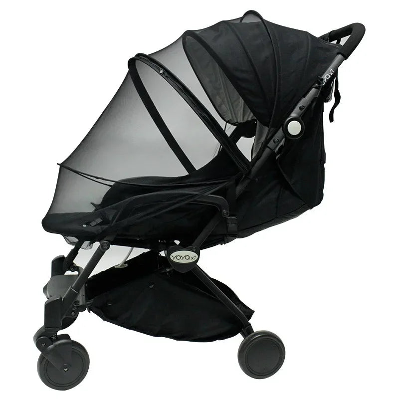 Moustiquaire Universelle Poussette – Protection Intégrale Insectes, Couverture Complète Bébé 0-2 ans | TrioNest™