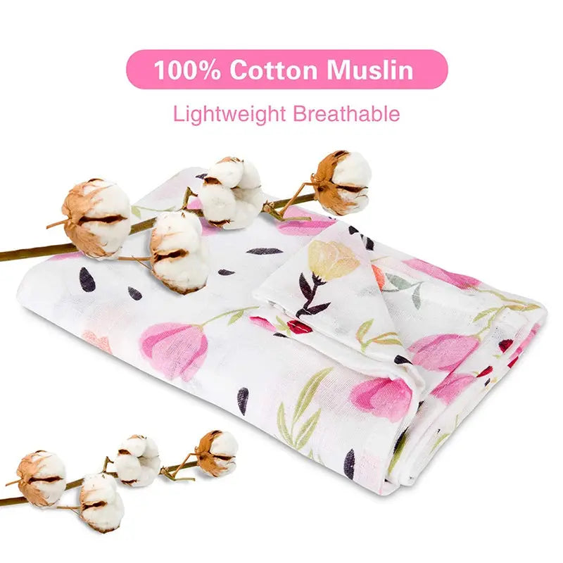 Couverture Pare-Soleil en Mousseline pour Bébé – Housse Poussette & Siège Auto TrioNest™