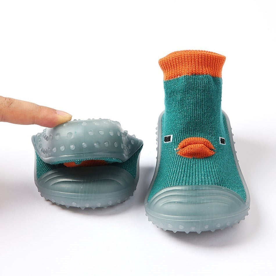 Chaussures Bébé Forme Canard – Design Ludique, Facile à Enfiler, Solide, Lavable Machine | DuckyStep by TrioNest™ mon adorable bebe