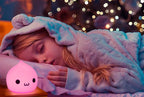 Veilleuse Goutte d'Eau Enfant – 7 Couleurs LED, 3 Modes, Commande Tactile, Déco Chambre | TrioNest™