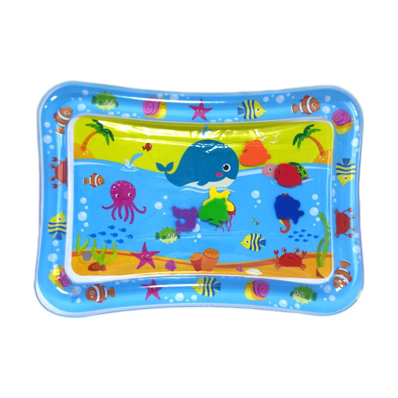 Tapis d'Éveil Sensoriel à Eau pour Bébé – PVC Sans BPA, Motricité Fine, Coordination, Jouets Colorés | AquaEveil by TrioNest™