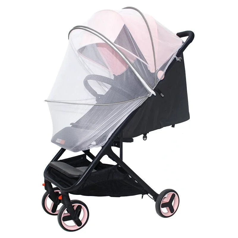 Moustiquaire Universelle Poussette – Protection Intégrale Insectes, Couverture Complète Bébé 0-2 ans | TrioNest™