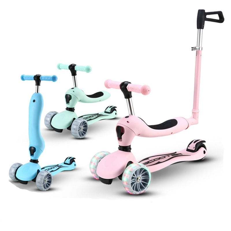 Tretroller klappbar für Kinder