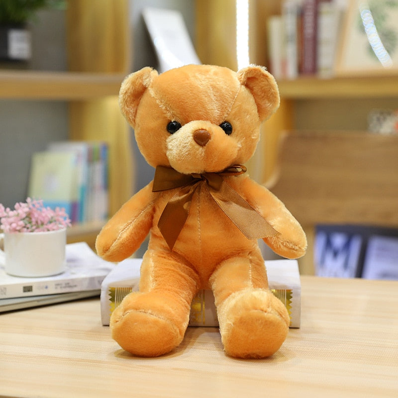 Peluche Ours Adorable 30 cm | TrioNest™ – Douce, Lavable Main, 10 Coloris, Idéale Cadeau Naissance