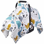 Couverture Pare-Soleil en Mousseline pour Bébé – Housse Poussette & Siège Auto TrioNest™