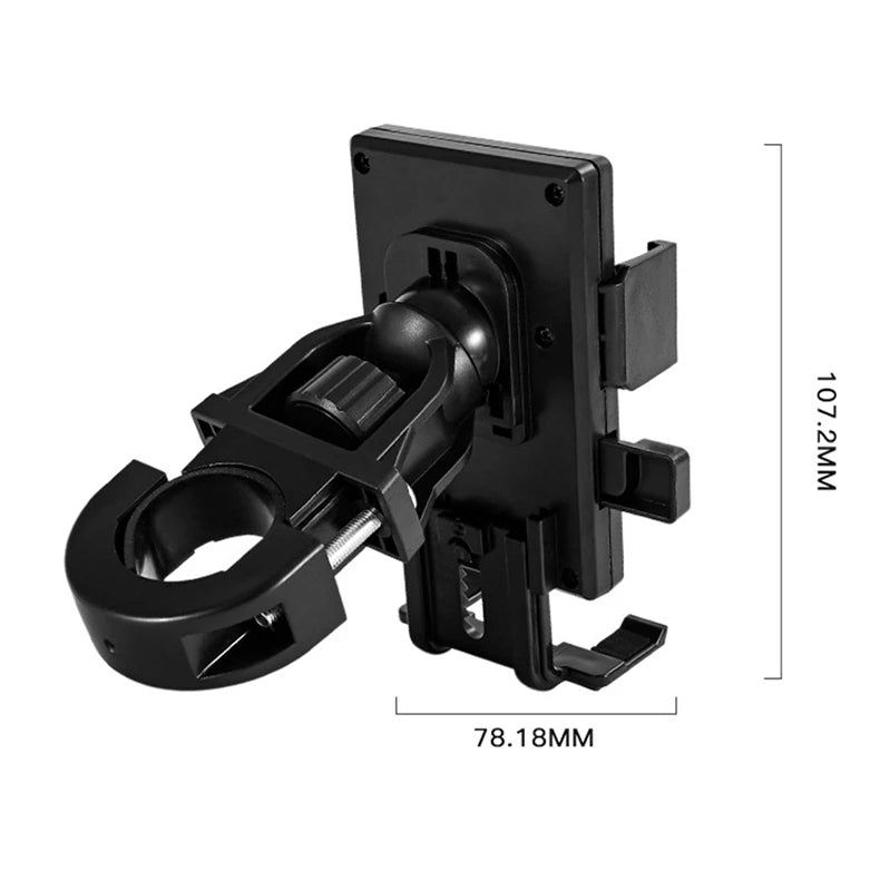 Support Téléphone Poussette Rotation 360° – Pince Universelle Vélo, Fauteuil Roulant & Scooter | TrioNest™