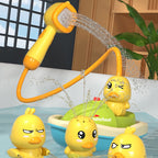 Jouet Canard de Bain pour Enfants TrioNest™ AQUADUCK™ | Jets d’Eau, Ventouses, ABS Sécurisé | Dès 12 Mois