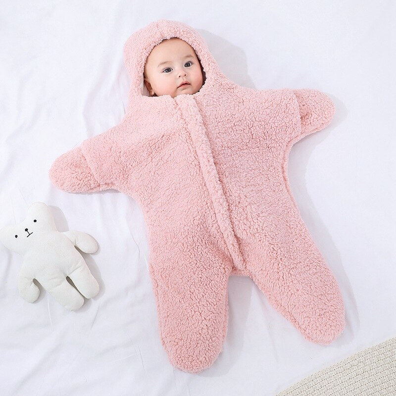 Gigoteuse Bébé Étoile de Mer StarFish — Douce et Respirante, Normes EU, 6 Couleurs, 0-6 Mois | TrioNest™