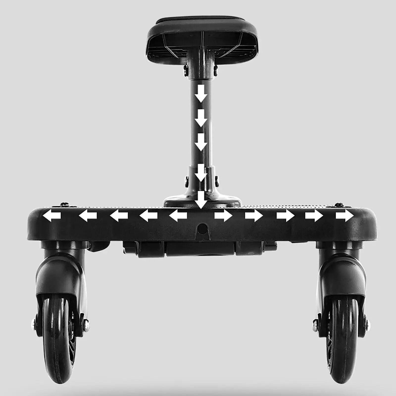 Adaptateur Universel Poussette 2e Enfant – Marchette, Siège & Planche Debout, Jusqu'à 25 kg | TrioNest™