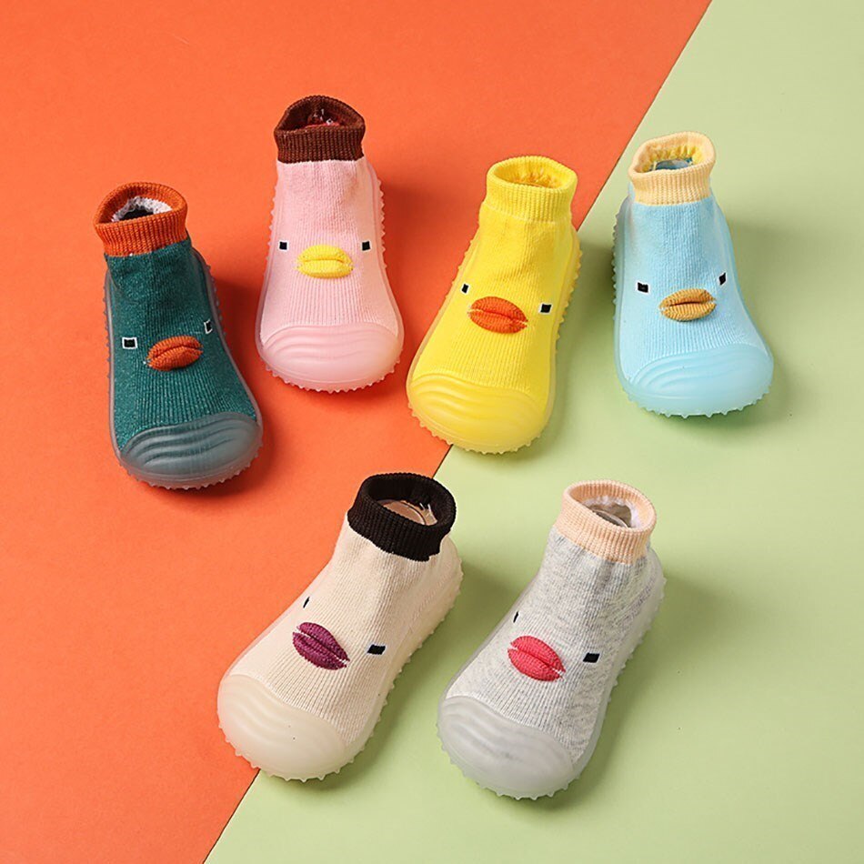 Chaussures Bébé Forme Canard – Design Ludique, Facile à Enfiler, Solide, Lavable Machine | DuckyStep by TrioNest™ mon adorable bebe