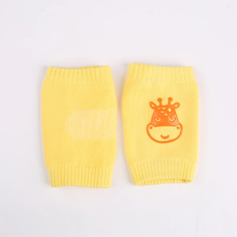 Genouillère Antidérapante Bébé TrioNest™ KNEEGUARD™ | Coton Doux, Protection Rampement, 18 Coloris | 0-2 Ans