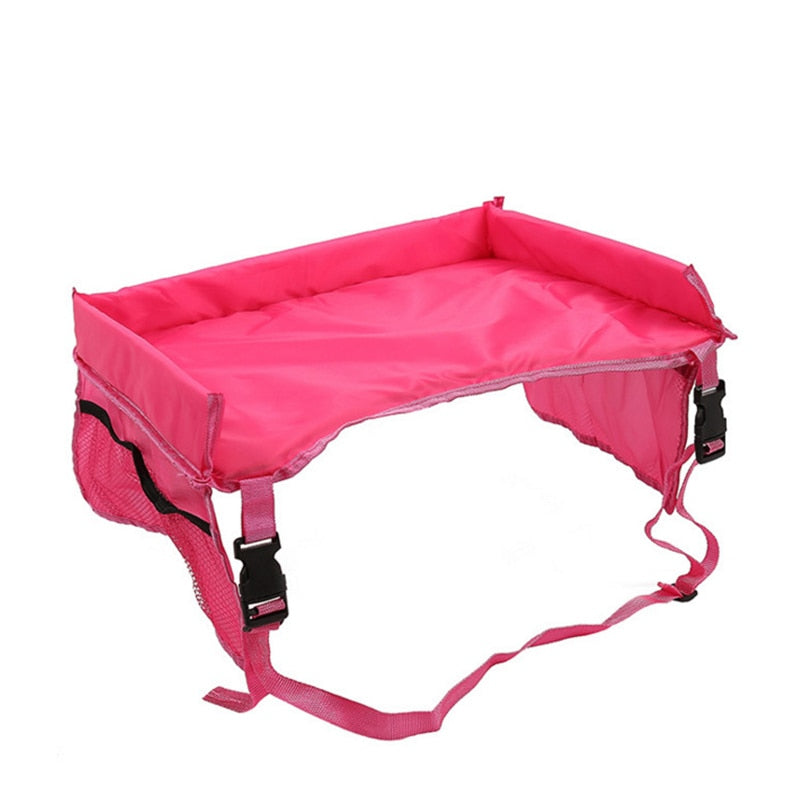 Plateau de Voyage Enfant Pliable – Tablette Voiture Siège Auto, Poussette & Train | TrioNest™