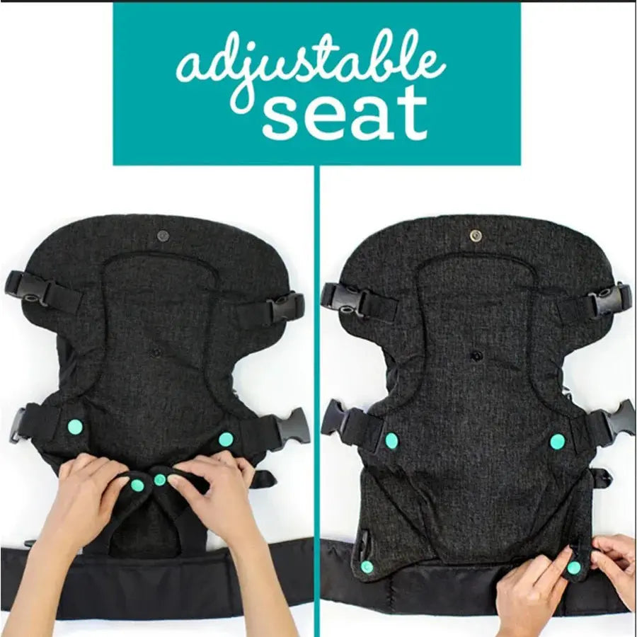 Porte-Bébé Ergonomique 4 en 1 — Écharpe, Kangourou, Dos & Tabouret de Hanche TrioNest™ Poussette 3 en 1