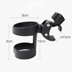 Porte-Gobelet pour Poussette | TrioNest™ – ABS Haute Qualité, Pince Amovible, Universel, 2 Modèles