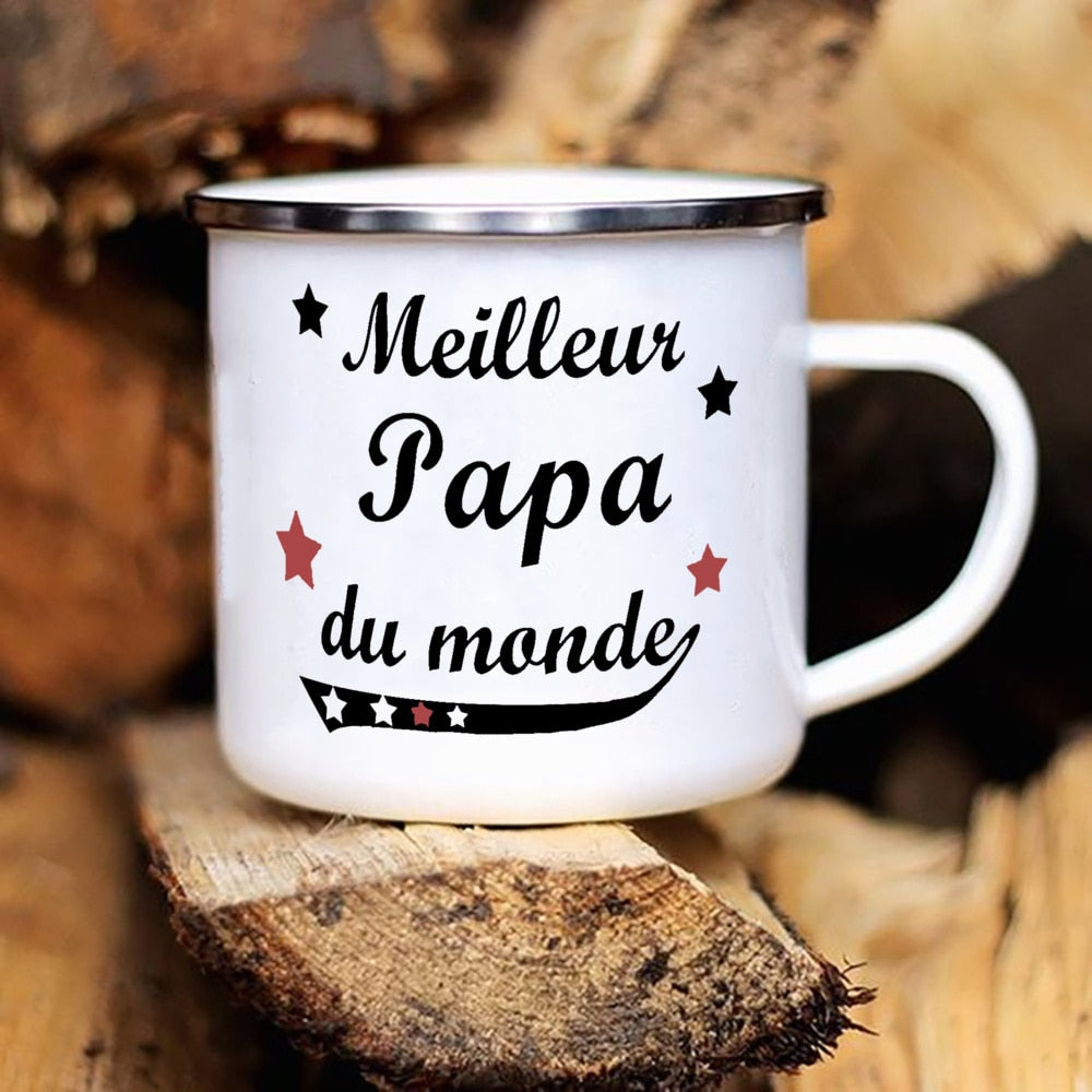 Mug Papa Fête des Pères 360ml Design Unique Cadeau Émouvant – TrioNest™