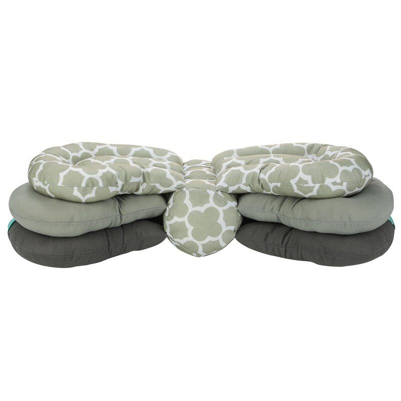 Coussin d'Allaitement Ergonomique – Soutien Dos, Cou & Bras, Housse Lavable, Cadeau Naissance | TrioNest™