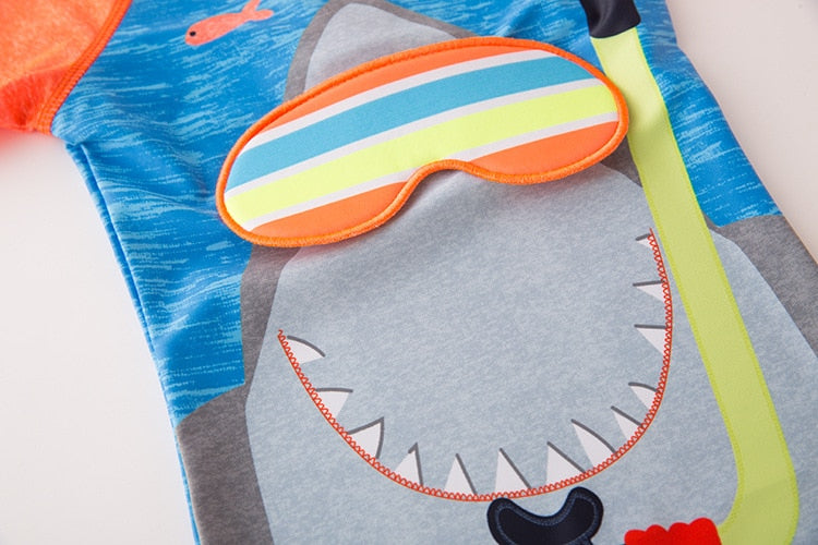 Combinaison Anti-UV Bébé TrioNest™ SUNGUARD™ | UPF 50+ | Motifs Animaux Garçon & Fille | 1-7 Ans